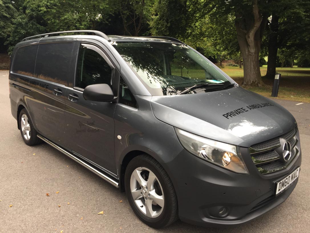 A fleet of funeral vehicles Darren MacDonald Funeral
