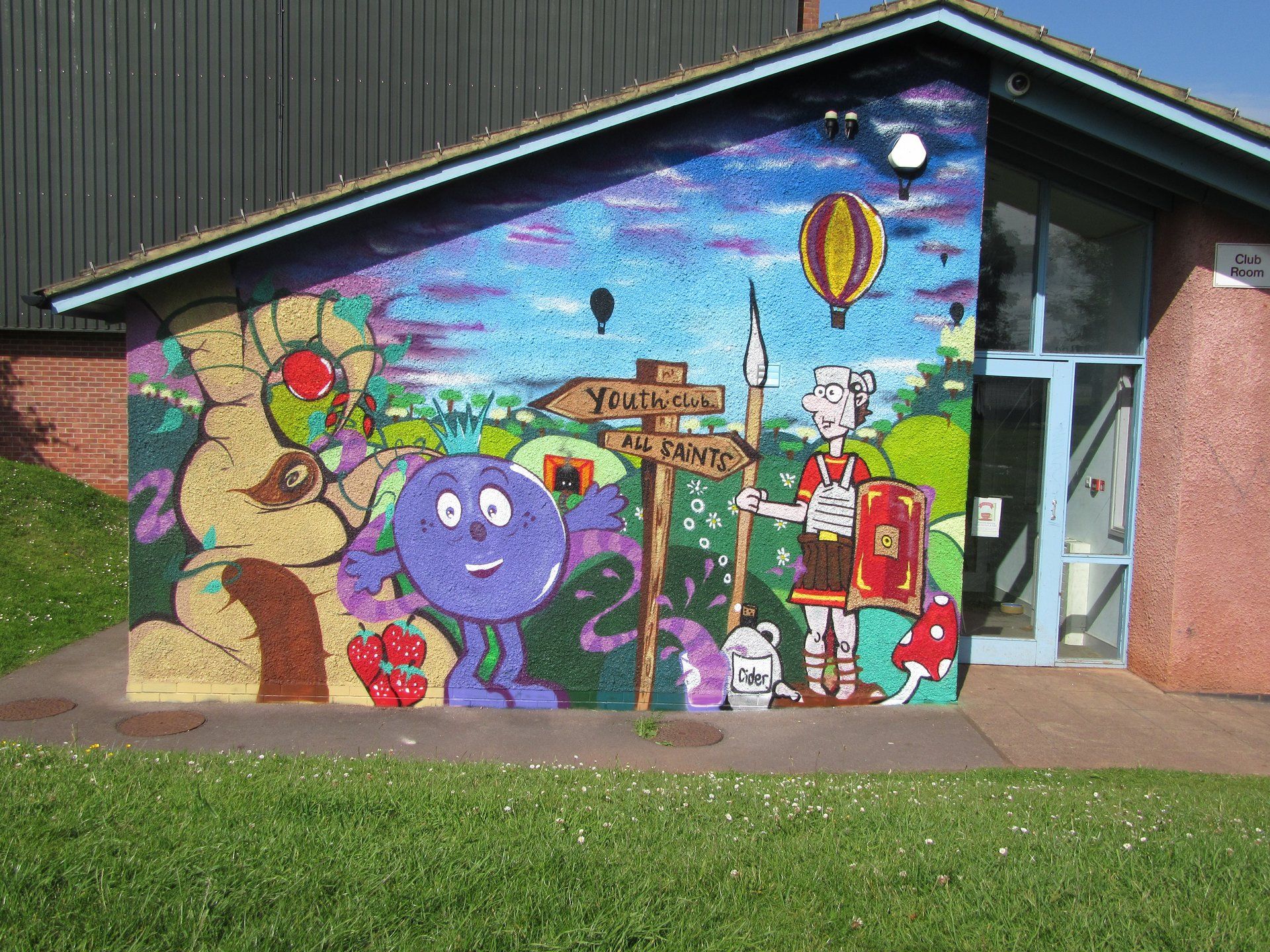 Graffiti Mural Projects for Schools, Youth Clubs and Community Groups.