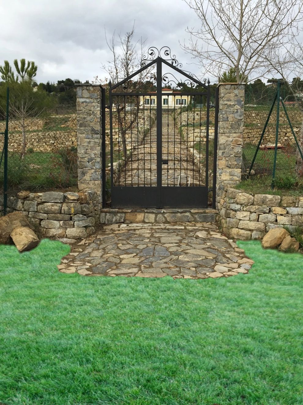 colonne in pietra ligure