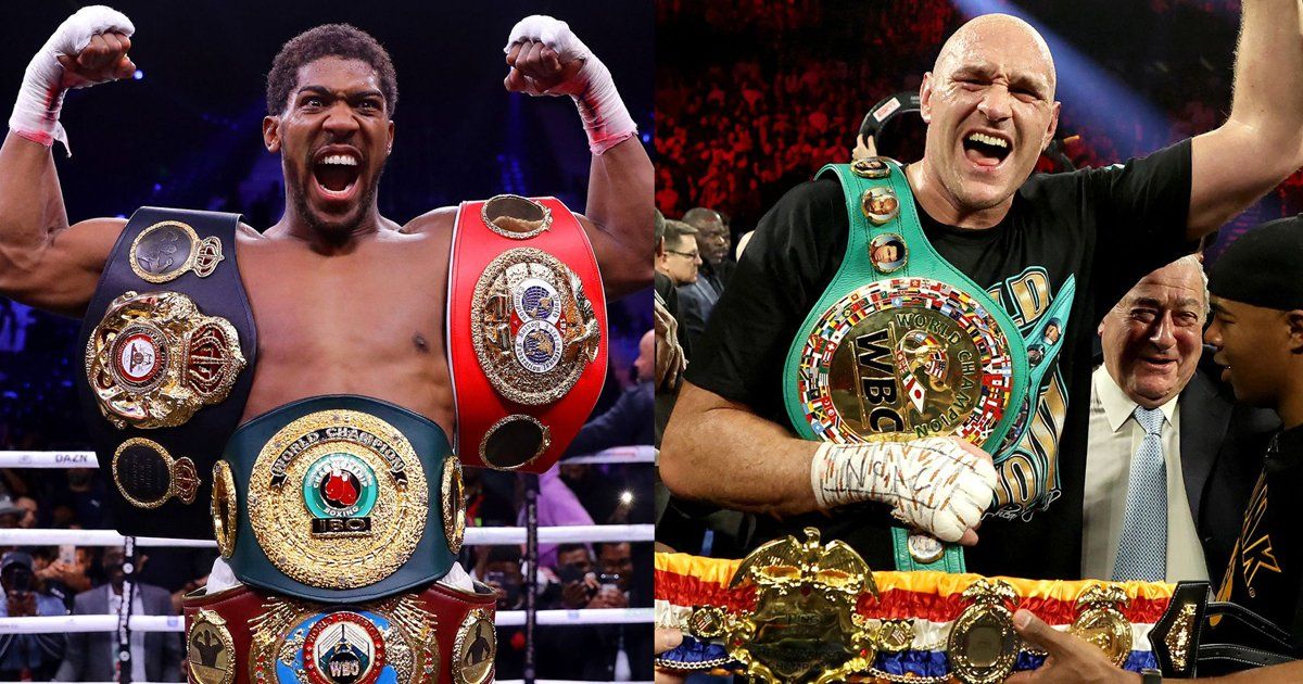 anthony joshua  tyson fury hospitality  cardiff