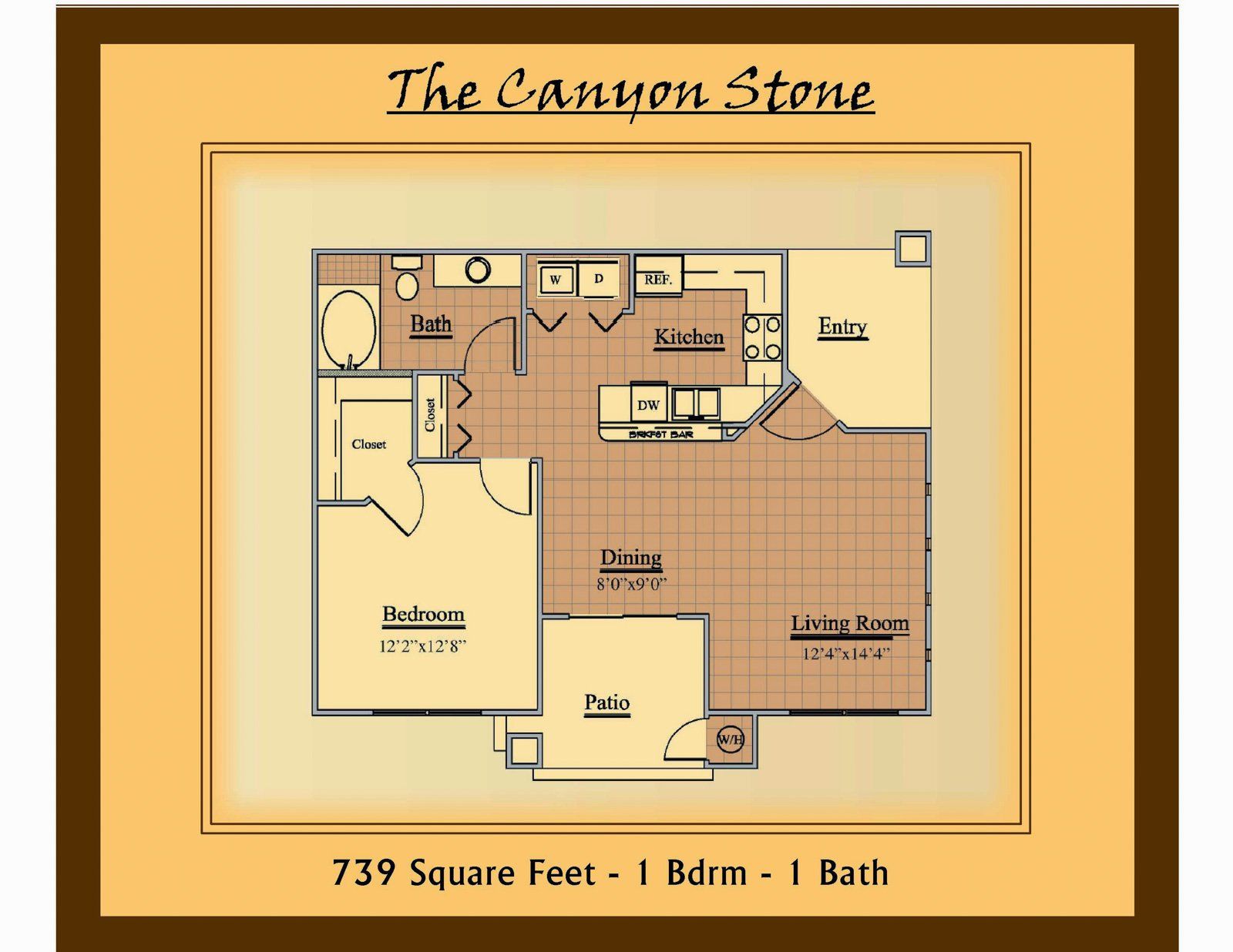 Floor Plans for Copperstone Apartments in Carlsbad