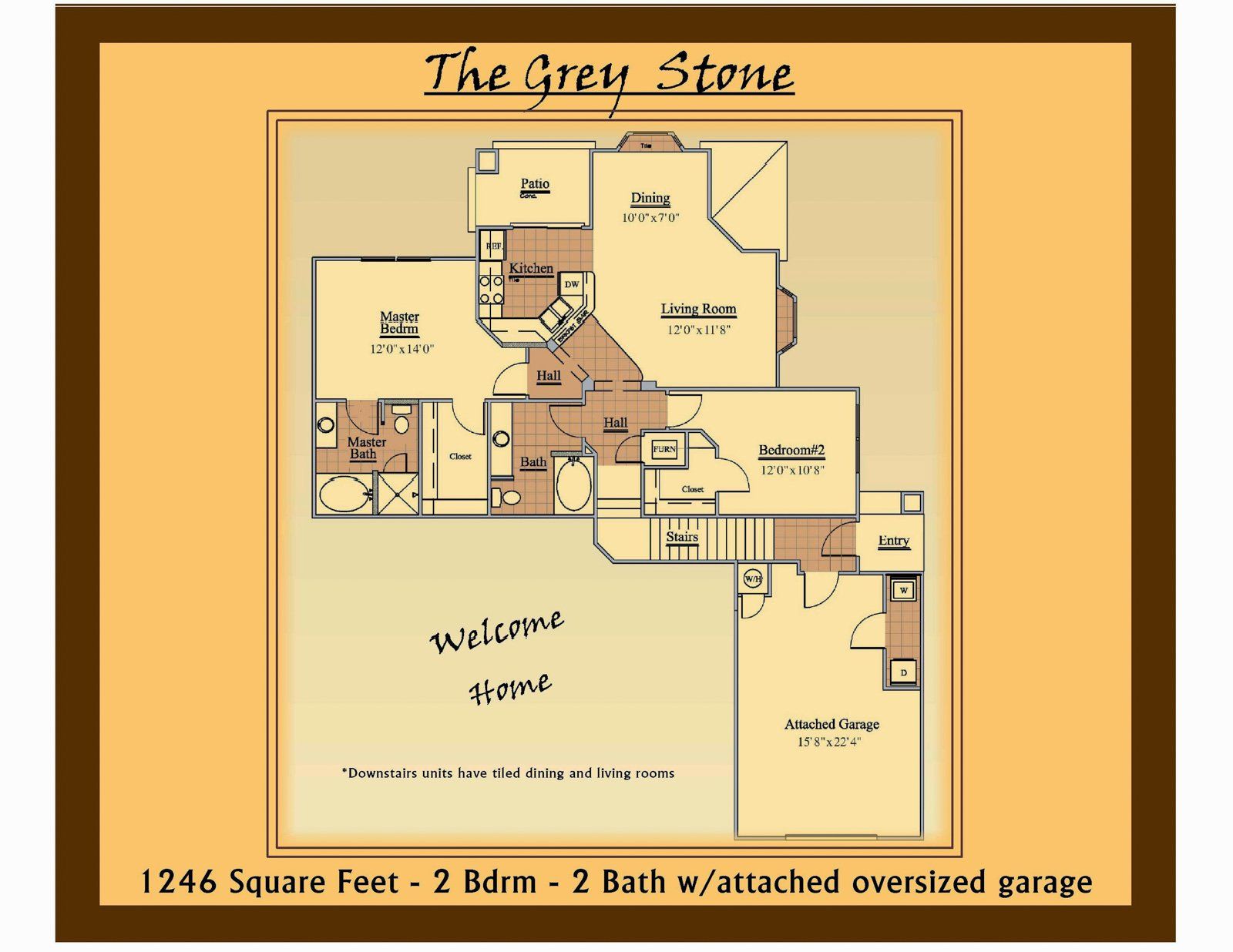 Floor Plans for Copperstone Apartments in Carlsbad