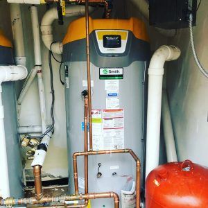 A O Smith Commercial Water Heater Installation At Olive Garden