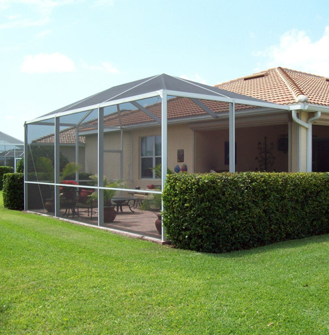 Lanai and Pool Cage Enclosure Screen Repair and Replacement