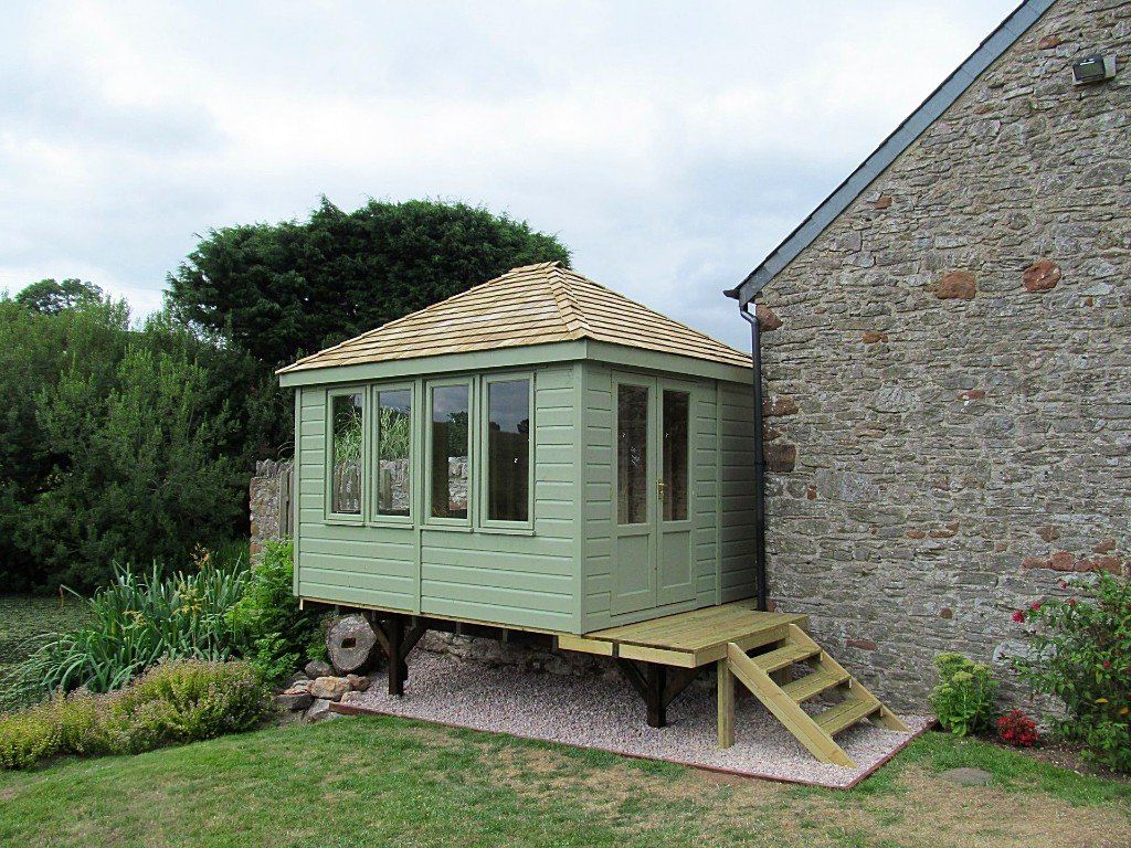 hip roof summer houses devon cp sheds