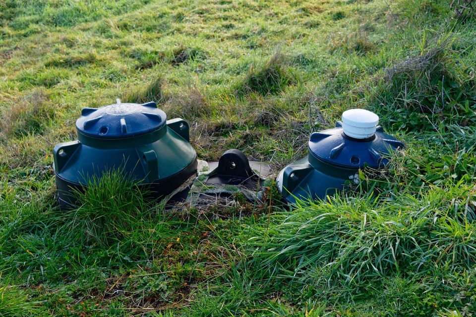 Septic tank overflowing after heavy rain