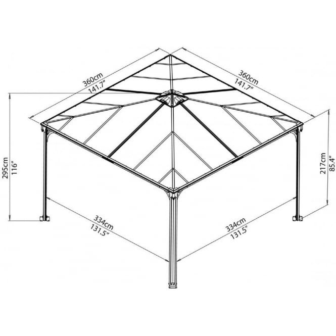 Allweather gazebos from Outback365