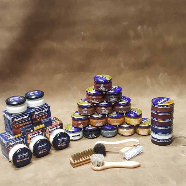 allen edmonds cream polish