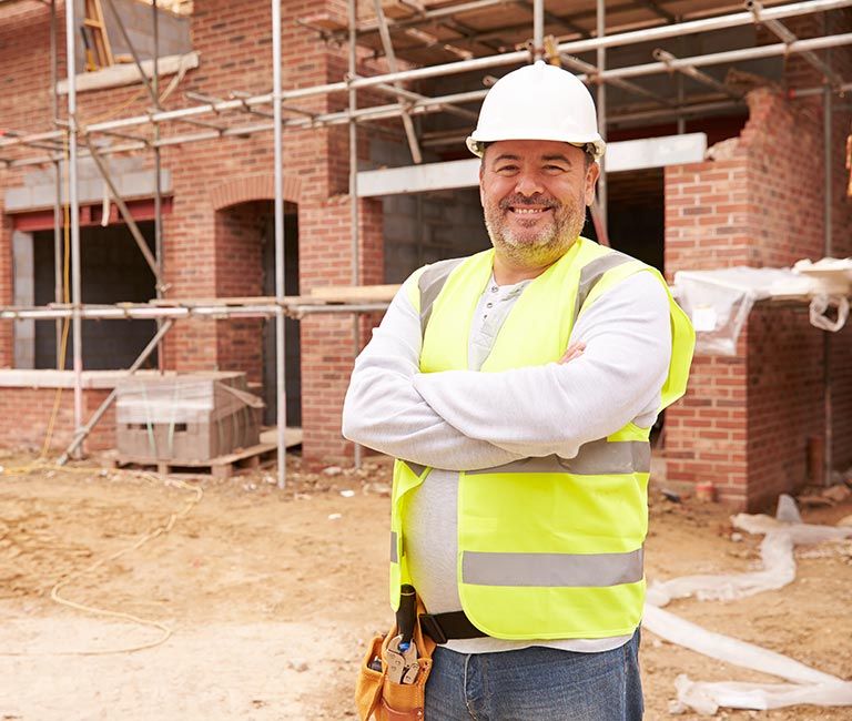 Construction worker — Andrew Logan Building in Dubbo, NSW