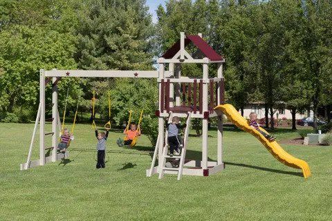 pvc swing set