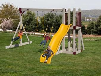 pvc swing set