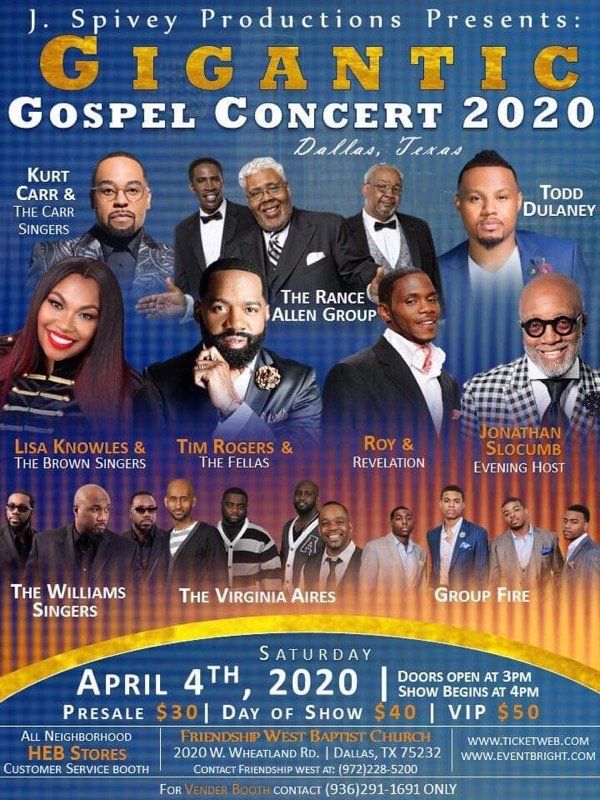 Nationwide Gospel Concerts