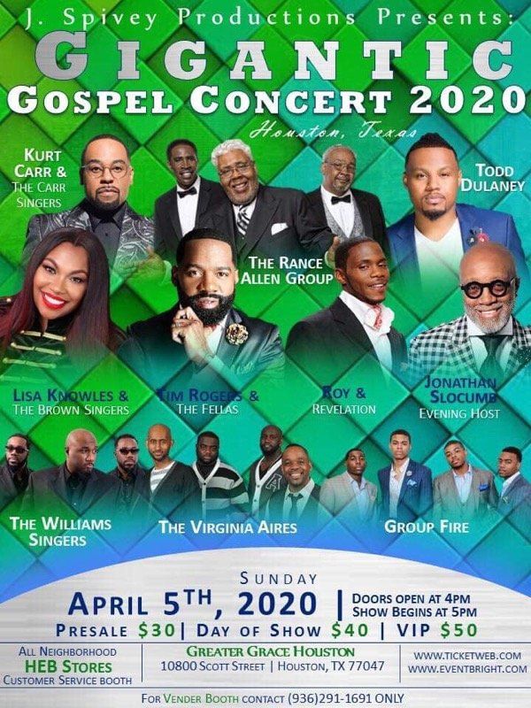 Nationwide Gospel Concerts