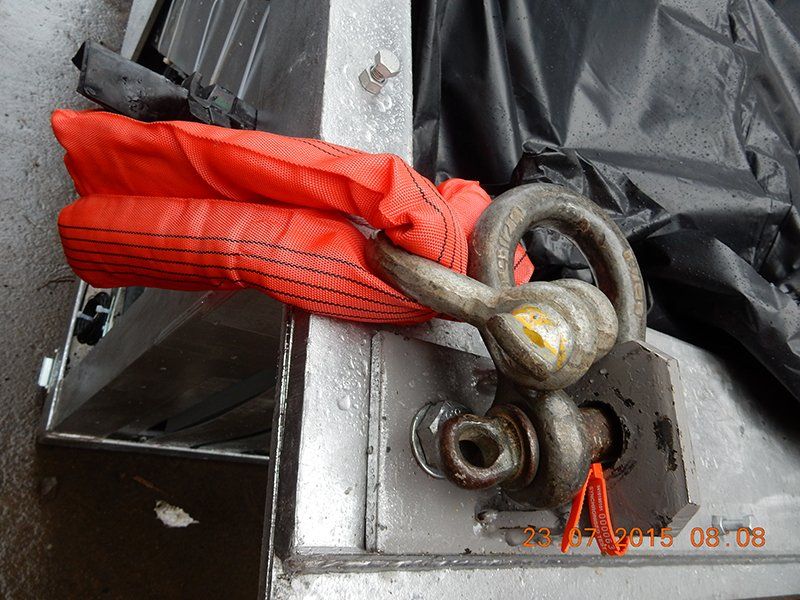 Rigging Plates Synchronised Building Services NSW, Australia