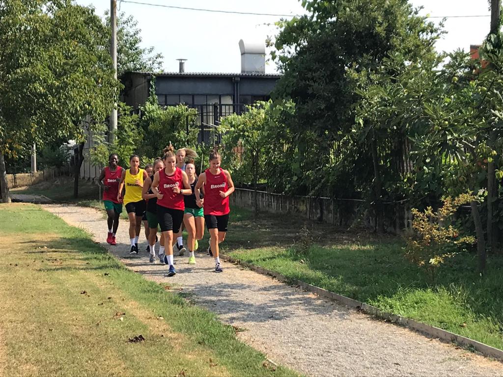 corsa riabilitativa in campo