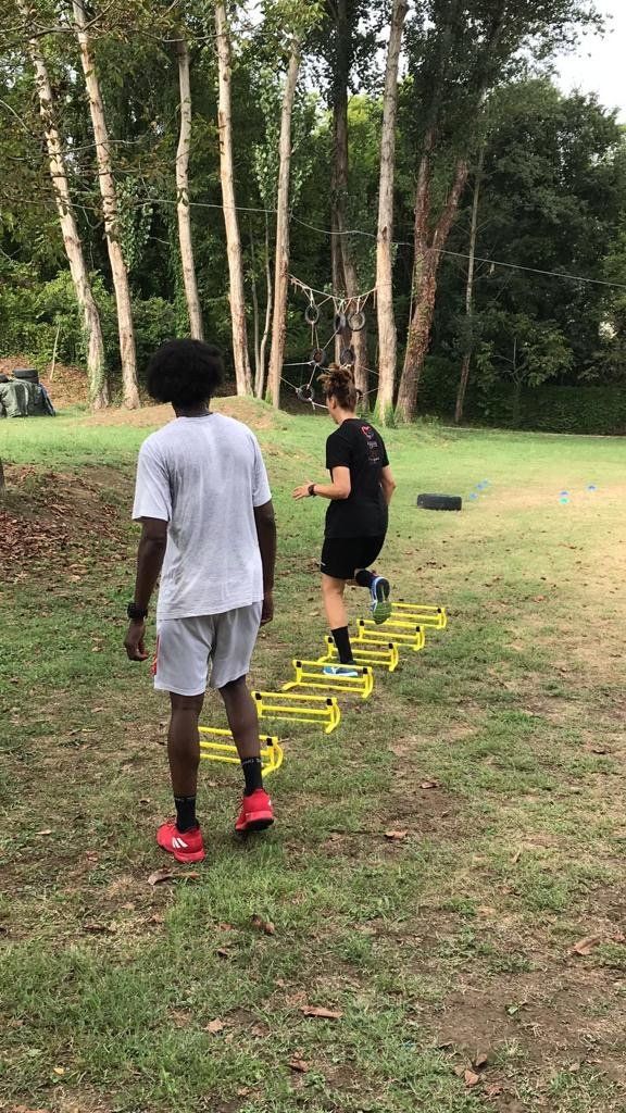 riabilitazione motoria in campo