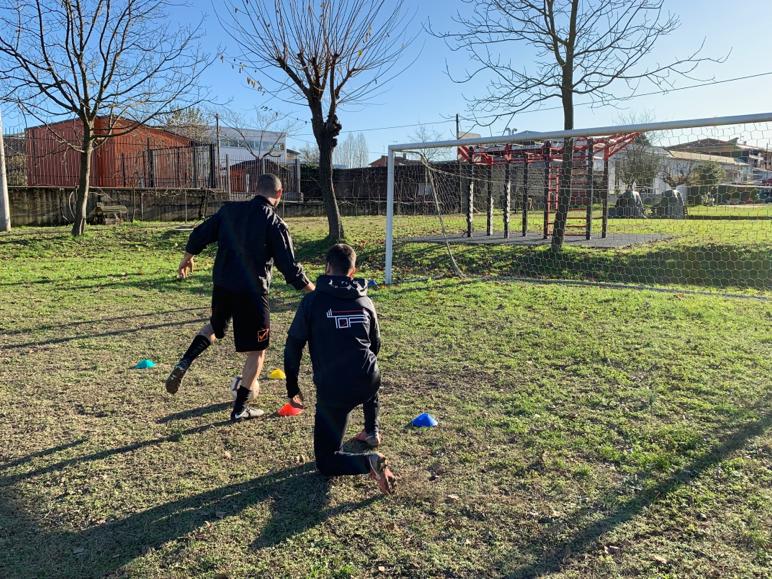 esercizi in campo per riabilitazione sportiva