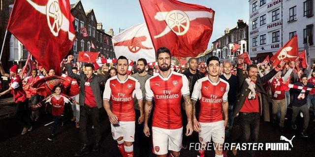 arsenal puma kits