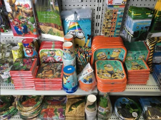 party packaging supplies