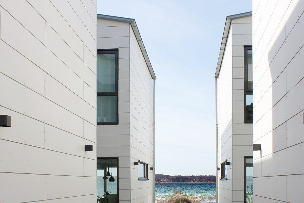 Fibre Cement Cladding. Board, Panels | Real Sandstone Cladding UK Stone ...