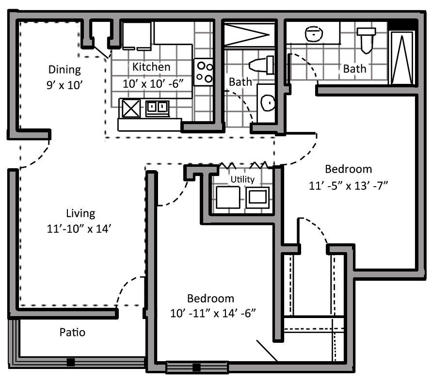 Apartments for Rent in DeSoto, Texas View Floorplans