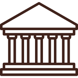 Icona dell'assistenza di diritto civile