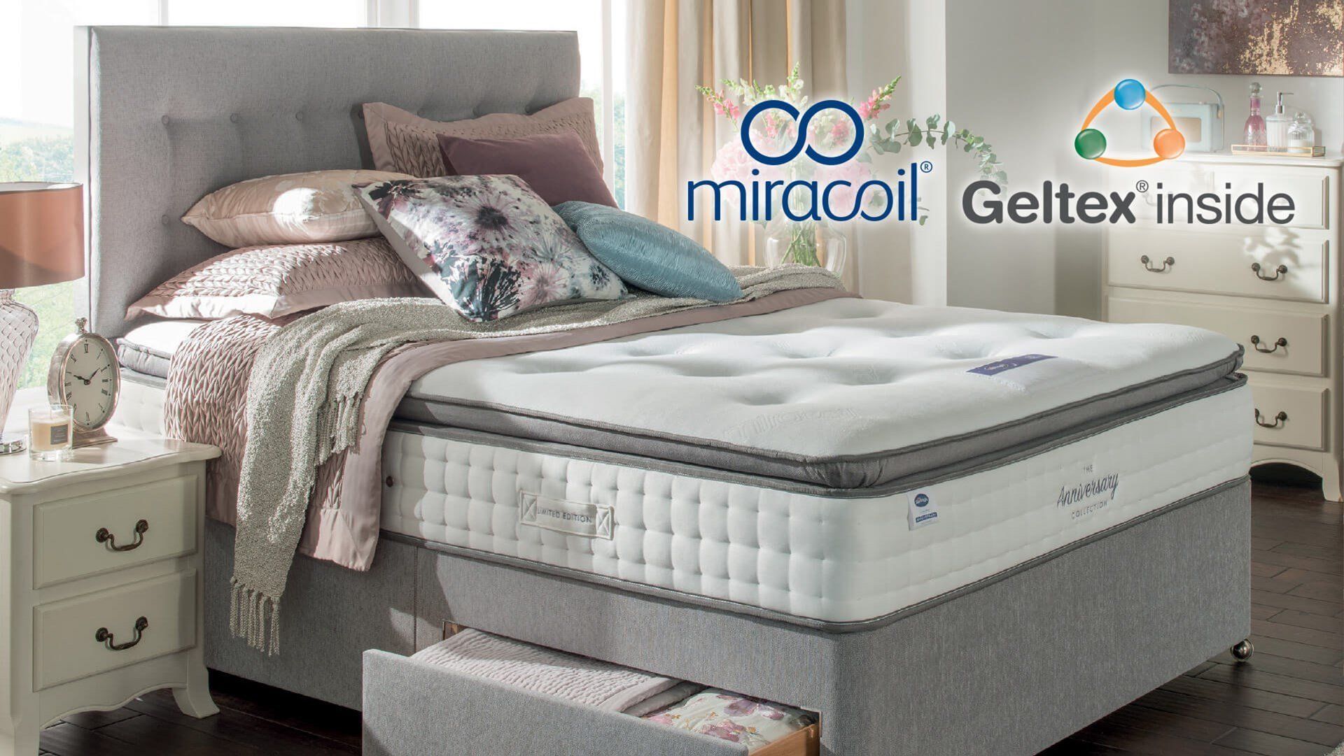 Silentnight Bed & Mattresses, Silentnight Geltex, Mirapocket,