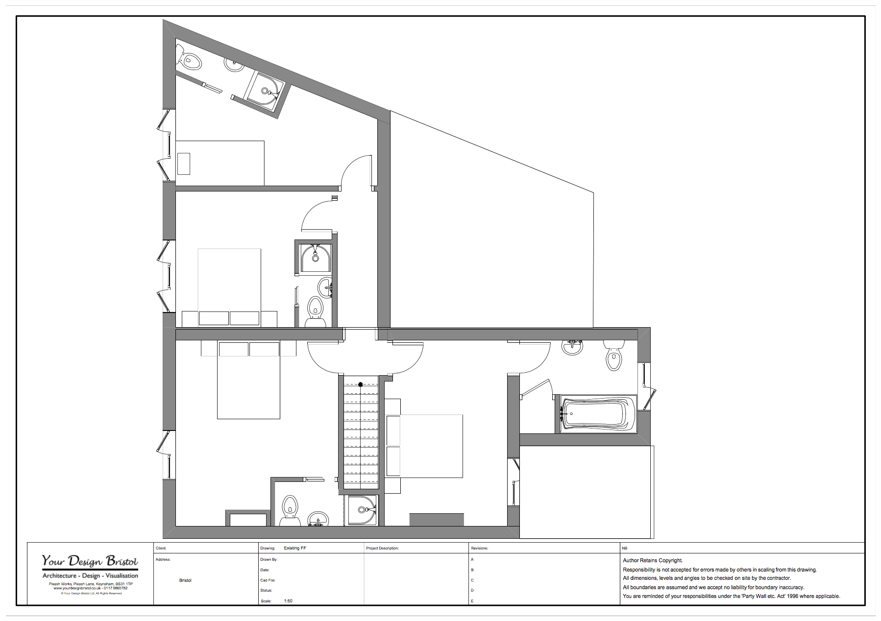 Bed And Breakfast Design Drawings And Visualisation