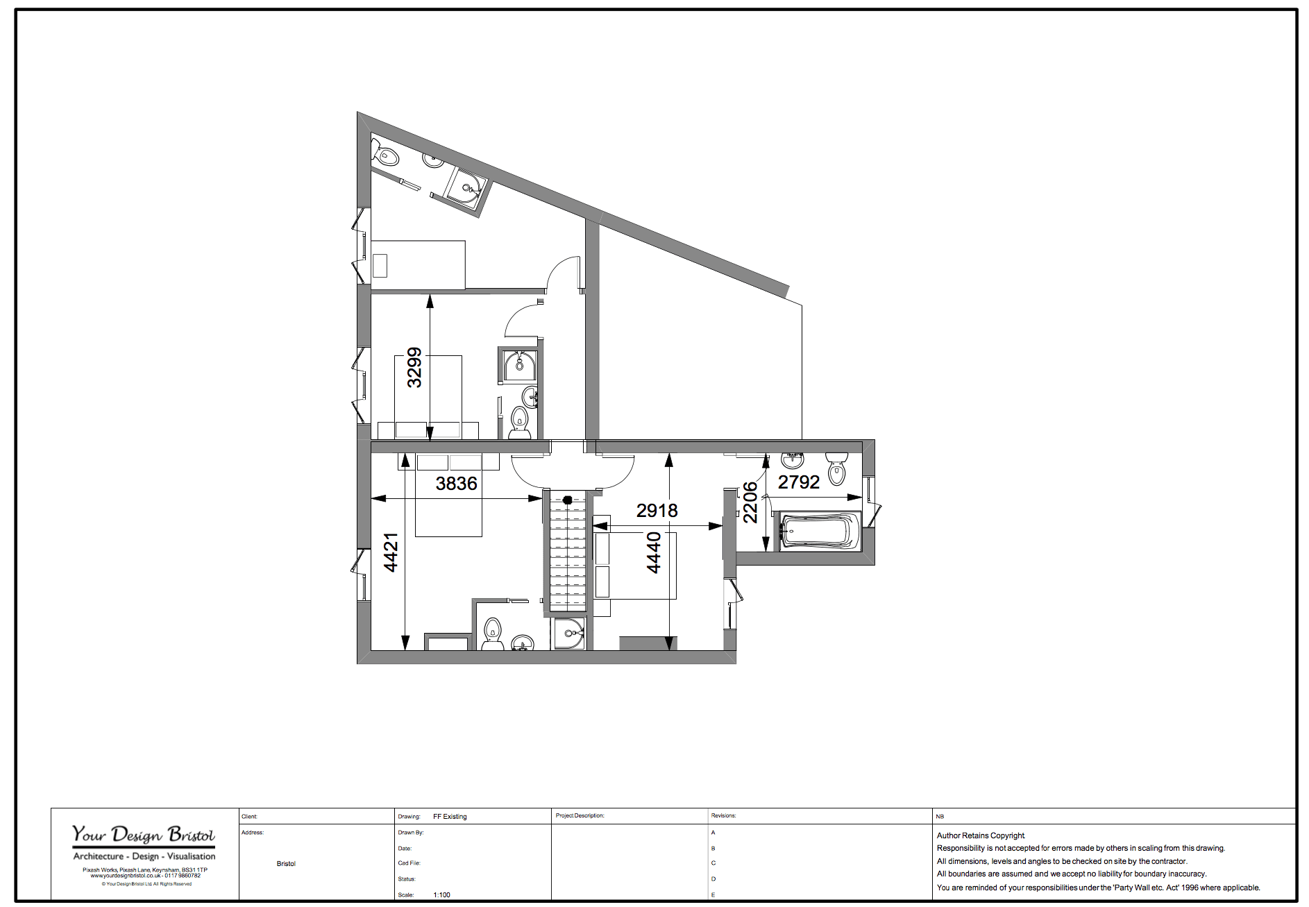 Bed And Breakfast Design, Drawings And Visualisation