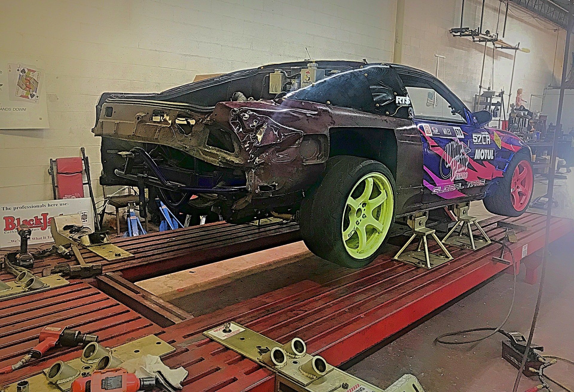 Auto Frame Straightening Machines BlackJack Frame Machines