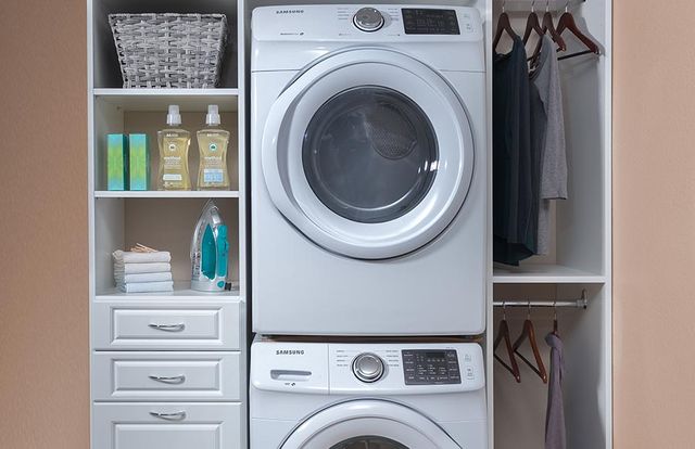 Laundry Room In Denver Extra Storage Cupboard Affordable Closets
