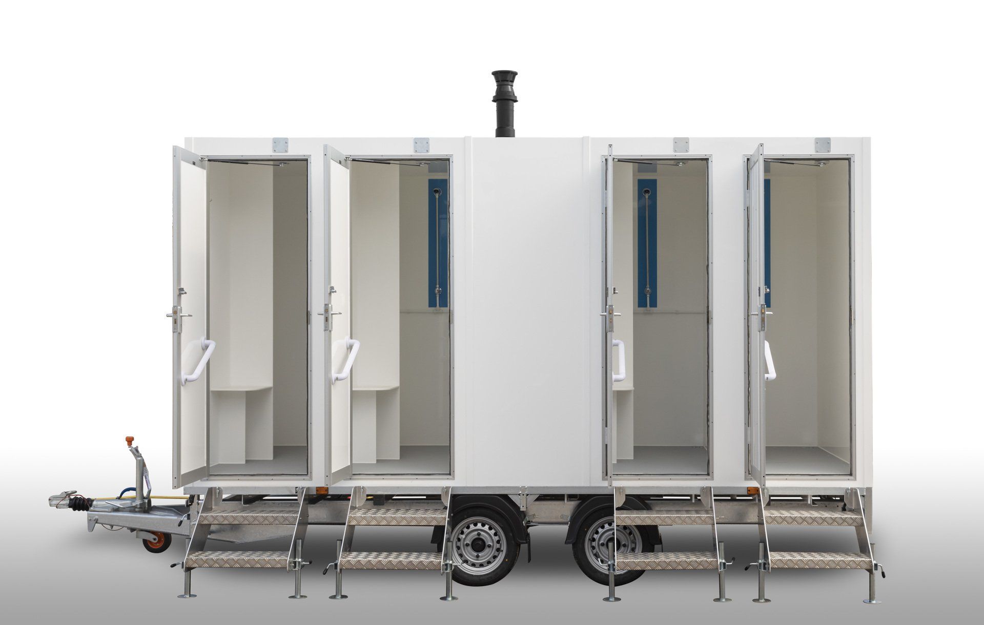Mobile shower units for hire in and around the Bristol, Bath & Glastonbury