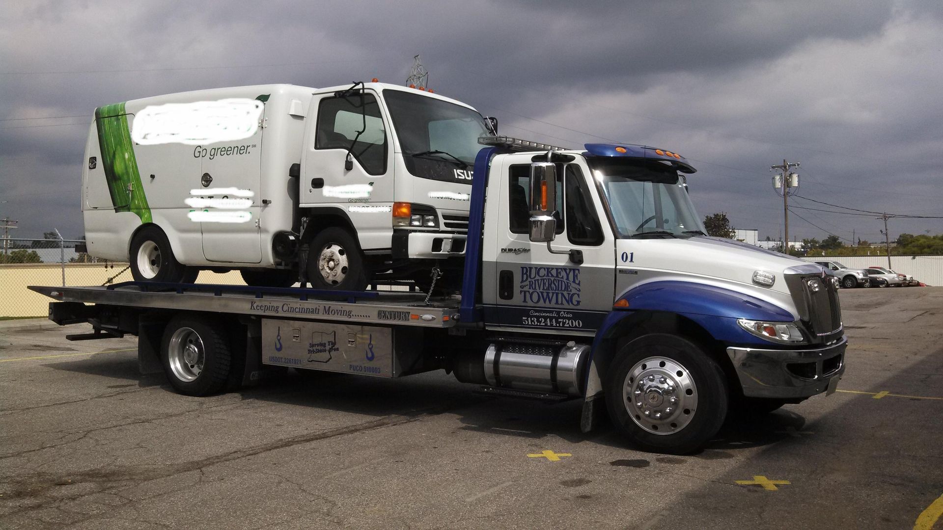 Big Rig Towing | Cincinnati, OH | Buckeye Riverside Towing