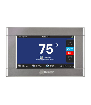 trane thermostat google home