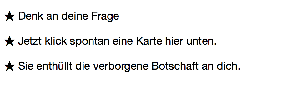 100 Kartenlegen Online Gratis Zigeunerkarten Deutung Schicksal