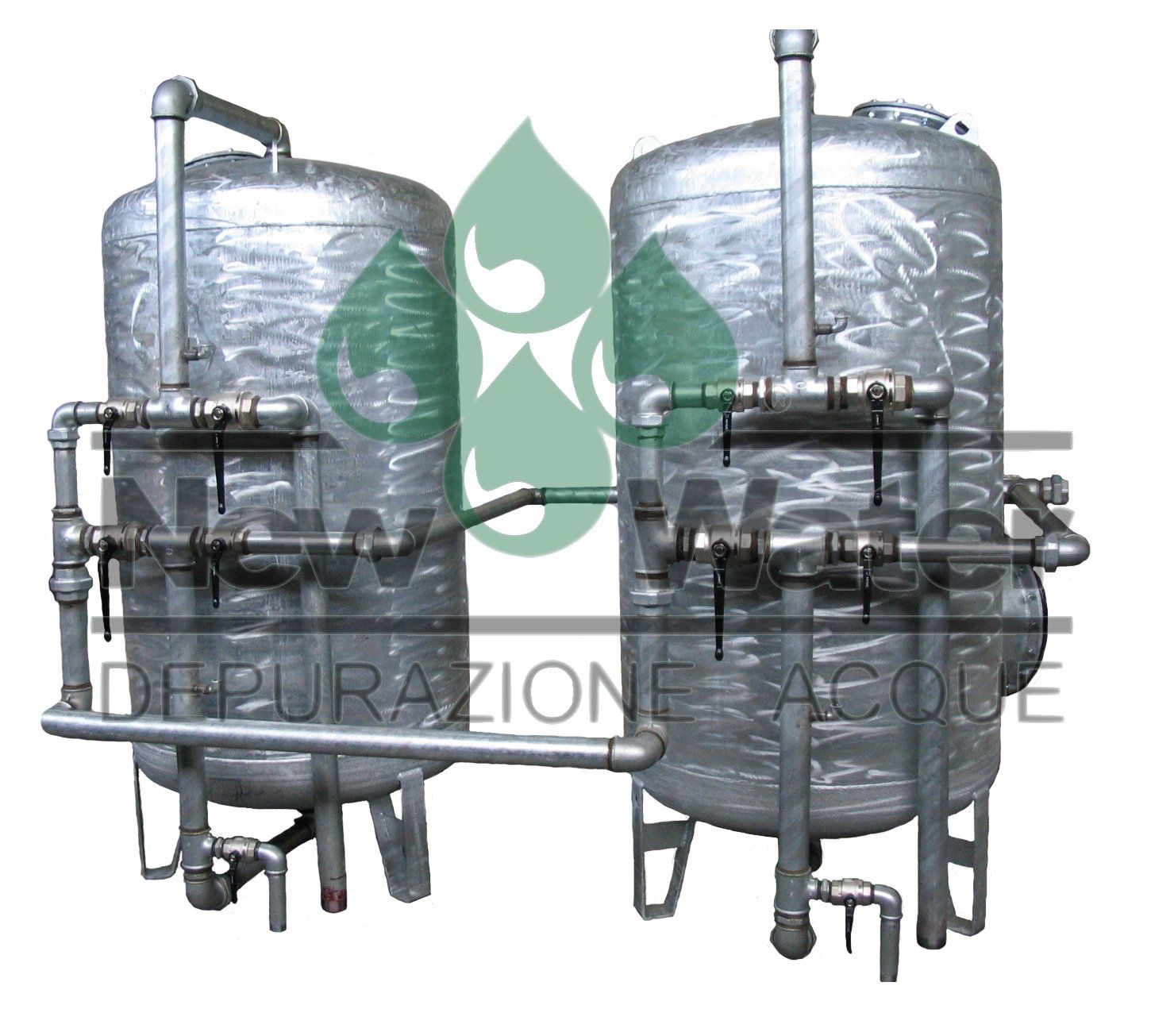 Impianto di filtrazione completo Fiberpool 22 MC/H con pompa DAB 1.5 cv