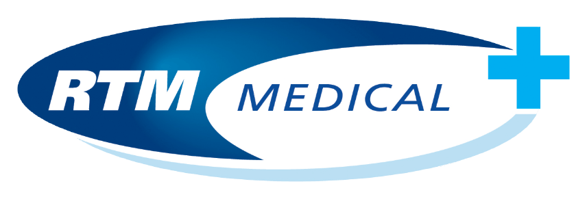 logo compagnie de service d'équipements médicaux RTM Médical
