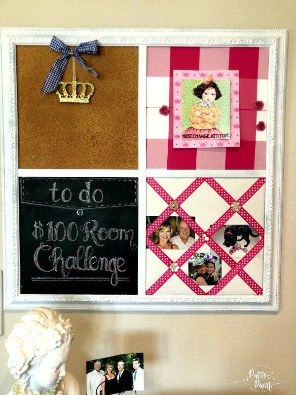white bulletin board