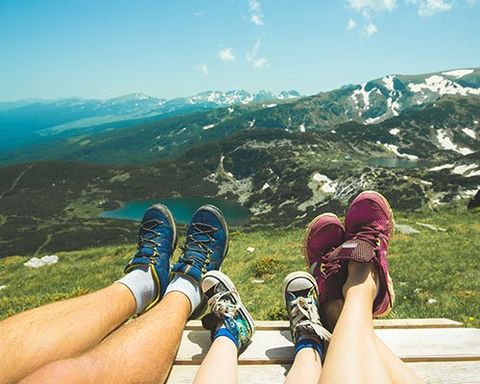 Travel agent is working with clients