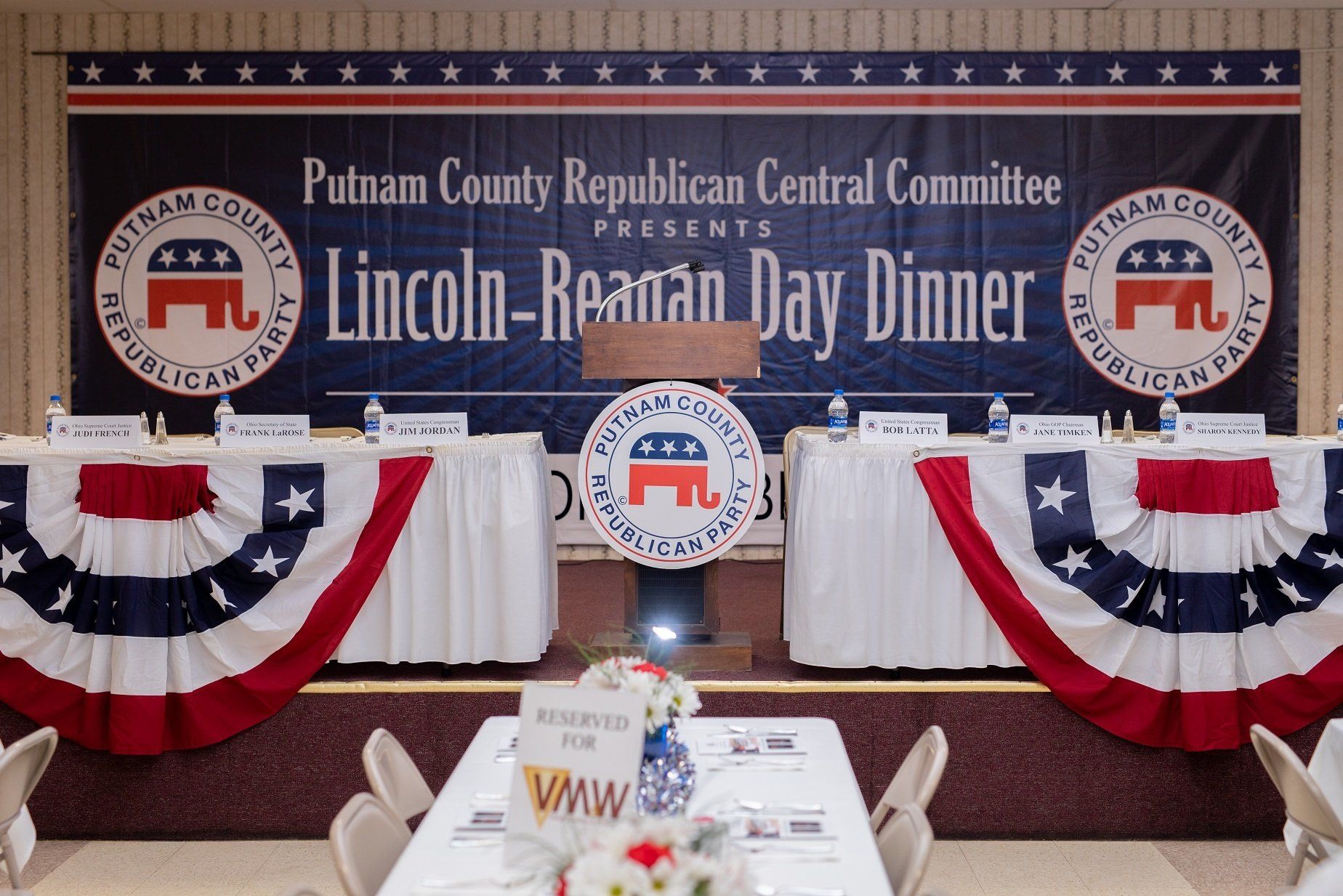 Lincoln Reagan Day Dinners Putnam County Ohio Republican Party GOP