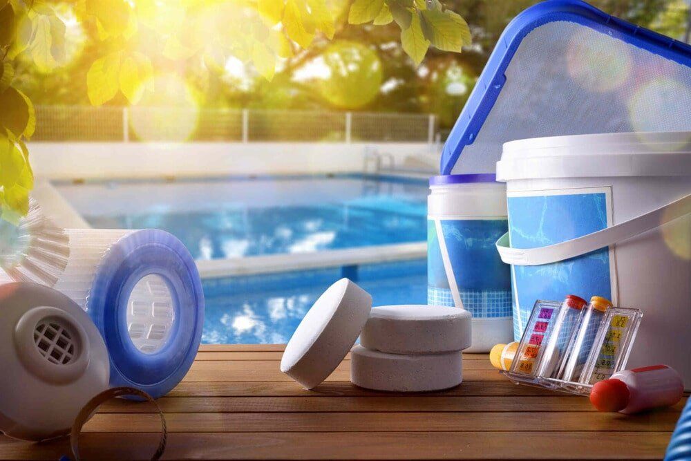 Pool Cleaning Materials — Pool Services in Cessnock, NSW