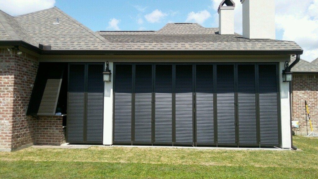Houston Hurricane & Security Products Decorative Exterior Shutters