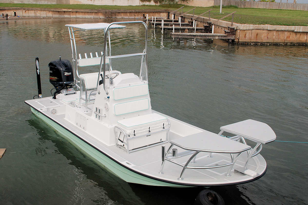 Shallow Sport Boats Mayday Marine Services is an authorized dealer