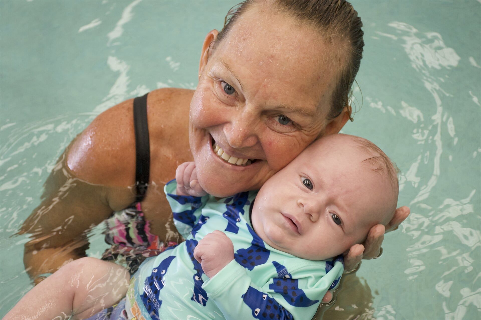 Baby in the Pool — Swim School in Barney Point, QLD