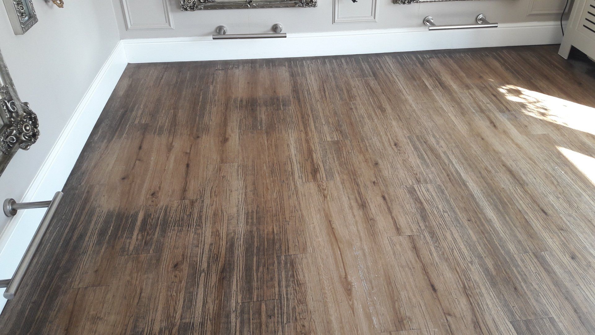 disinfect lvt flooring