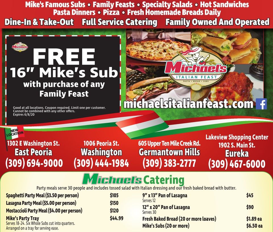 MarketGuide Magazine Direct Mail With Coupons Discounts Deals   Michaels Italian Feast SPRING20 PROOF 000001 960w 