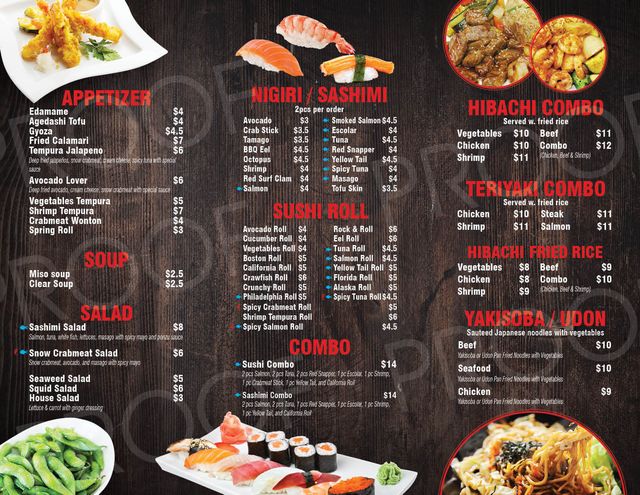 see menu