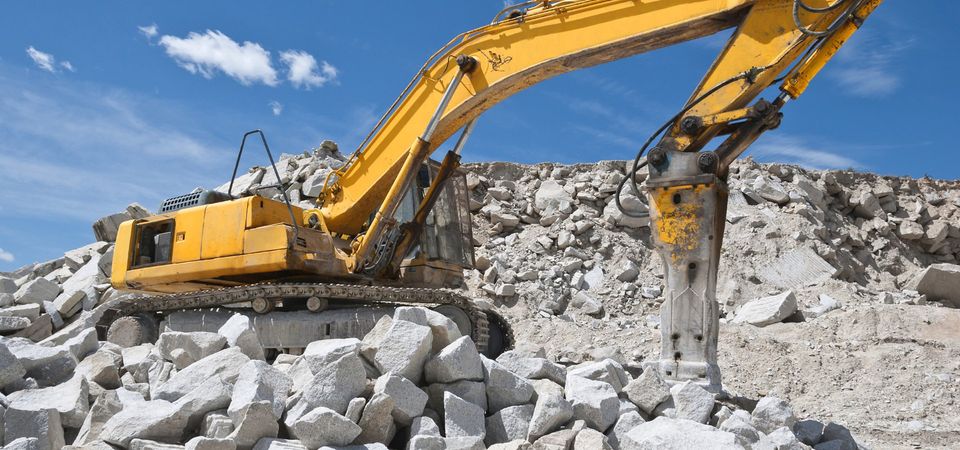 Rock breaking | Brick & Block Building Demolition Contracting Services