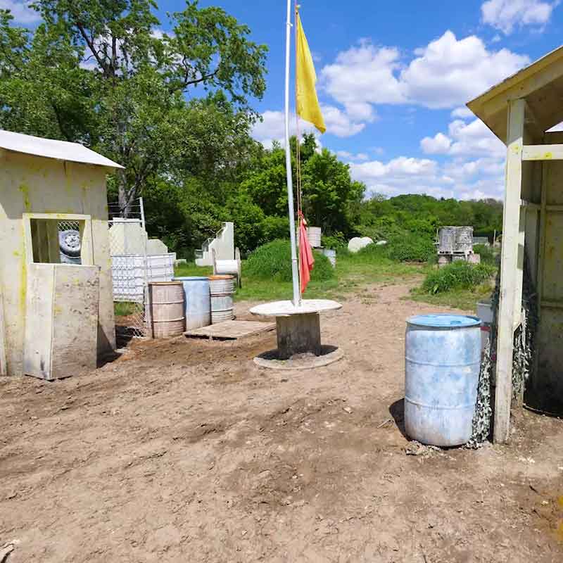 Compound Military Base Field Pittsburgh Paintball Park