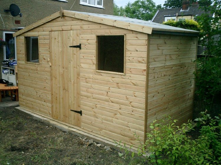gapton hall sheds - great yarmouth, norfolk - apex sheds